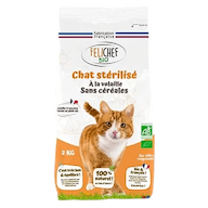 Sterilized Grain-Free Cat Complete Meal Kibble bio