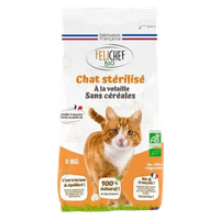 Sterilized Grain-free Cat Complete Meal Kibble BIO