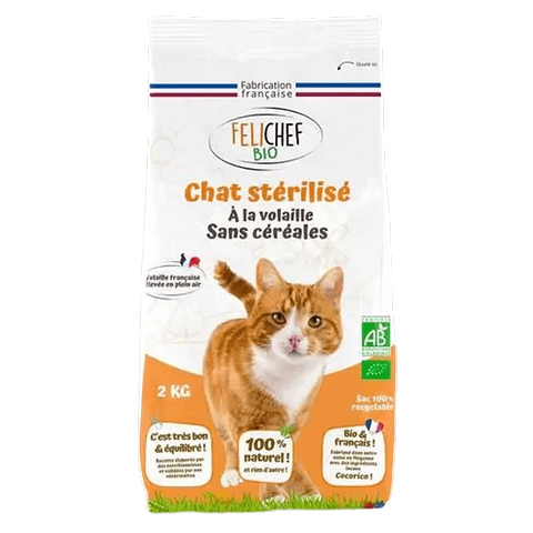 Sterilized Grain-Free Cat Complete Meal Kibble