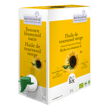 Huile Tournesol Vierge BIO