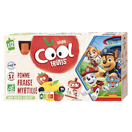 Pack Gourdes Pat'Patrouille Pomme Fraise Myrtille  bio
