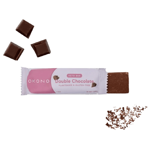 Keto Dubbele Chocoladereep