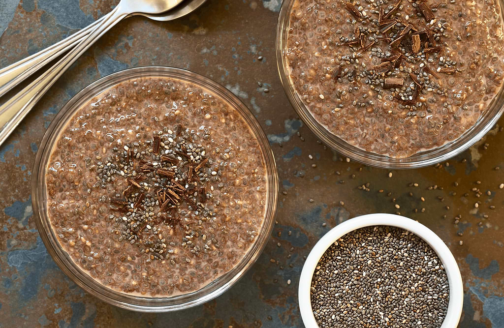 Pudding de chia protéiné 