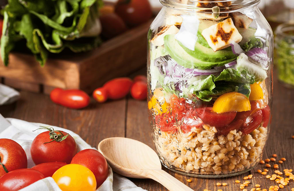 Salade Vegi Mix et avocat