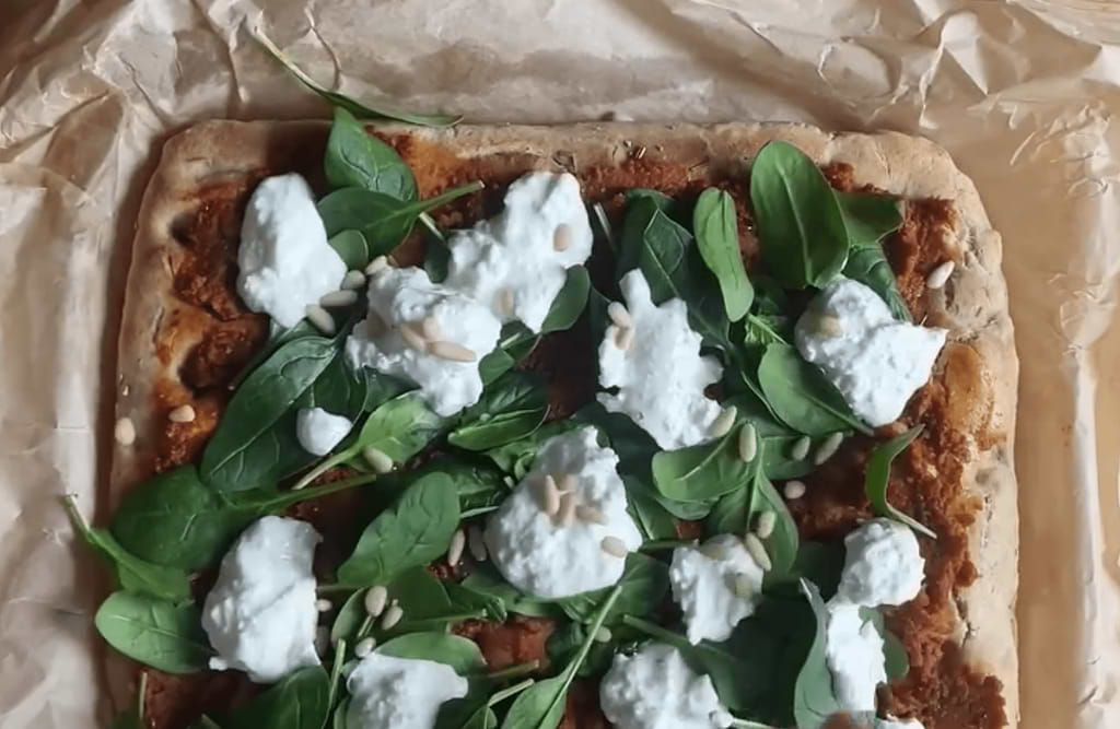 Focaccia faite maison