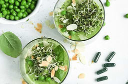 Gaspacho aux légumes verts 