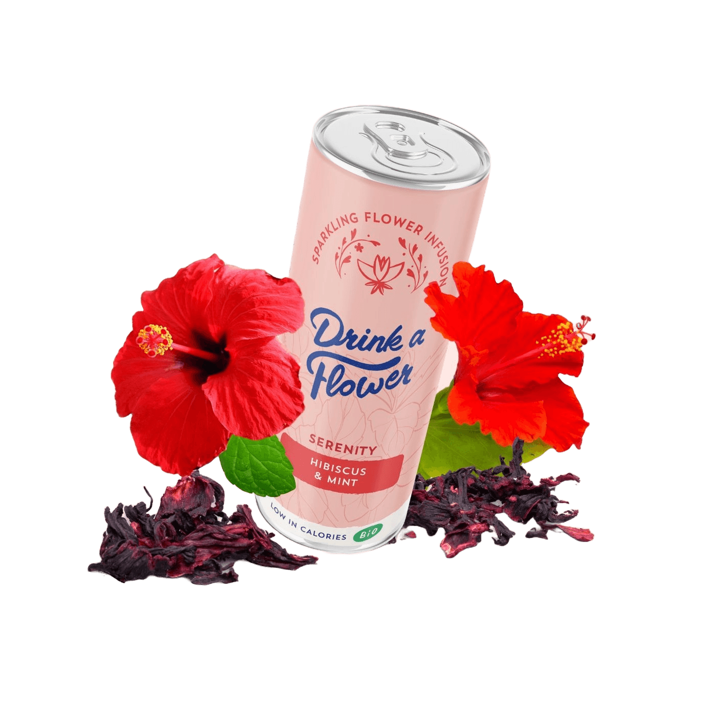 Bruisdrank Hibiscus Munt