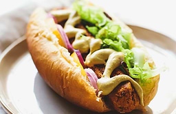 Hot dog vegan