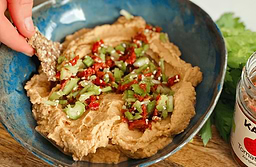 Houmous aux tomates séchées