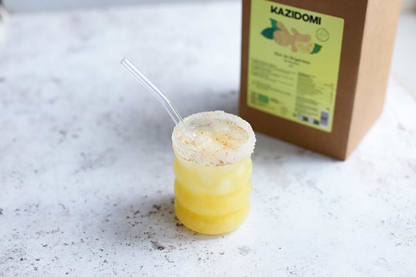 Mocktail tropical au gingembre
