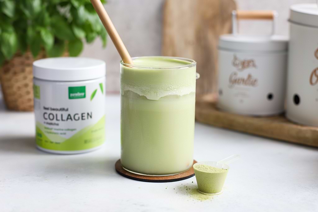 Boisson Nuage Matcha-Noix de Coco 