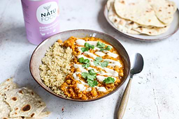 Protein-packed dahl with cashew cream