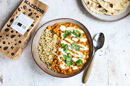 Protein-packed dahl with cashew cream