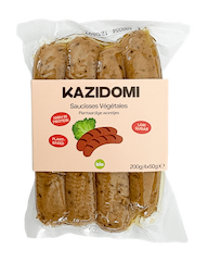 Saucisses végétales bio