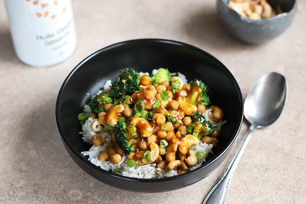 Wok express aux noix de cajouimage