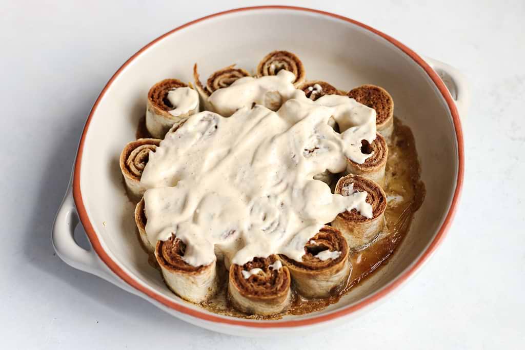Cinnamon rolls express version wrap