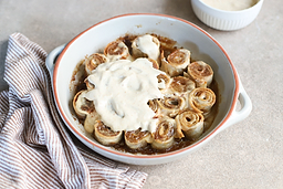 Snelle cinnamon rolls met wraps (gezonde versie)