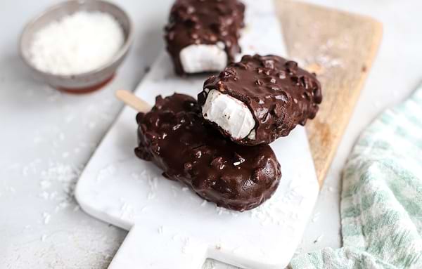Glaces coco-chocolat façon Magnum image