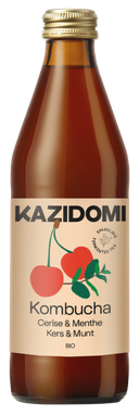 Kombucha Cherry & Mint organic