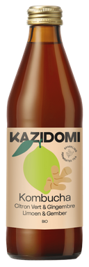 Kombucha Citron Vert & Gingembre bio