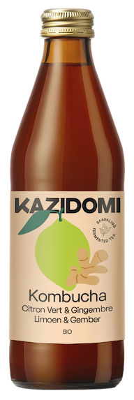Kombucha Citron Vert & Gingembre bio