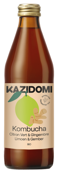 Citroen & Gember Kombucha BIO