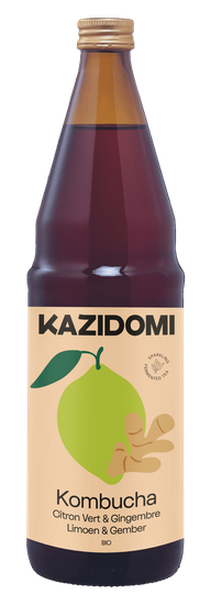 Kombucha Citron Vert Gingembre bio