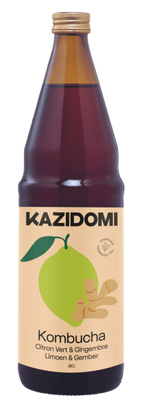 Kombucha Limoen Gember BIO