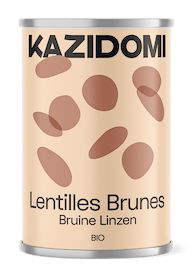 Lentilles Brunes bio