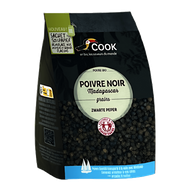 Black peppercorns refill organic