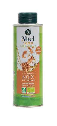 Huile vierge de noix bio