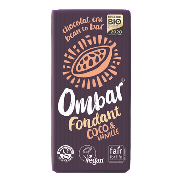 Chocolat Cru Fondant Coco-vanille BIO