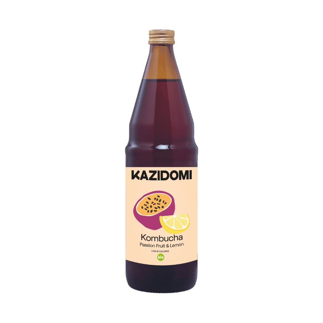 Passievrucht & Citroen Kombucha