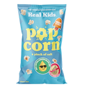 Licht gezouten popcorn bio