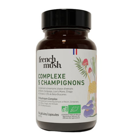 Gélules aux 5 Champignons Adaptogènes