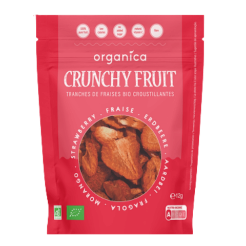 Tranches de Fraises Lyophilisées