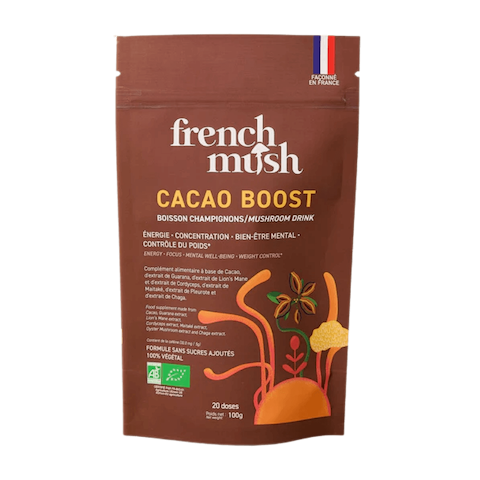 Cacao aux Champignons Adaptogènes