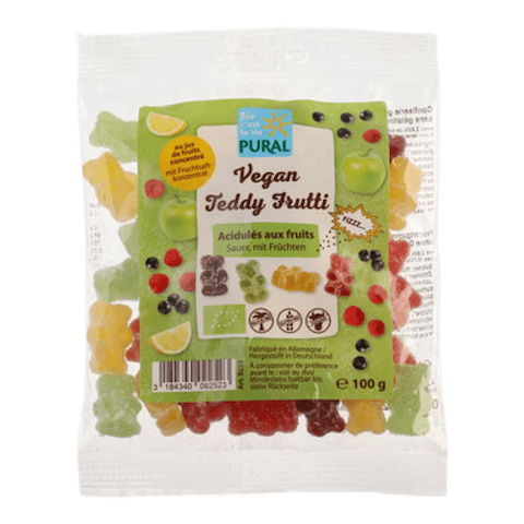 Vegan Teddy Frutti