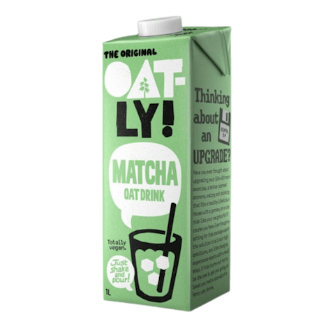 Matcha oat drink