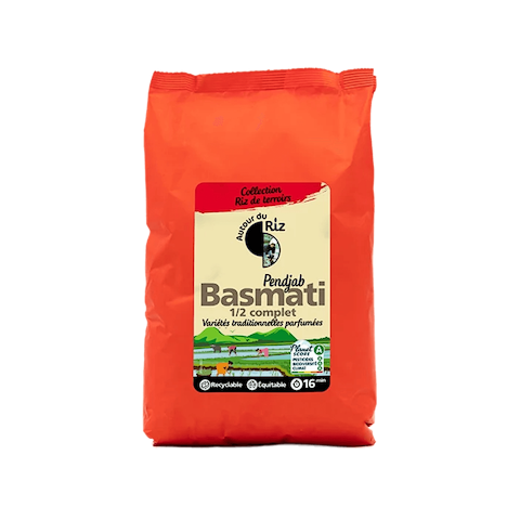 Riz Basmati Semi-Complet