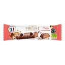 Barre Chocolat au Lait Fourée Praliné Noisettes et Biscuit bio