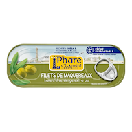 Filets de maquereaux huile d'olive vierge extra bio bio