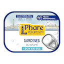 Sardines au naturel -50% sel