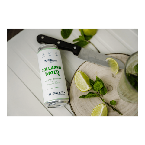 Mint Lime Collagen Water