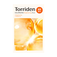 cellmazing - verhelderend sheetmasker met vitamine c 