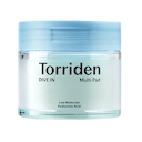 dive in - hyaluronzuur kalmerende en tonifiërende pads 