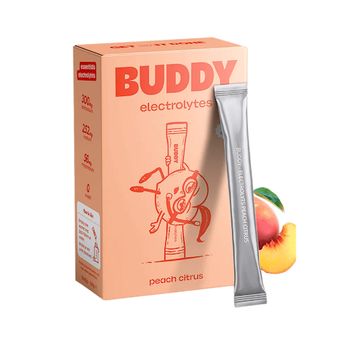 Electrolytes Pêches Agrumes