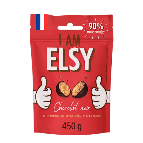 Billes Soufflées Chocolat Noir IG Bas