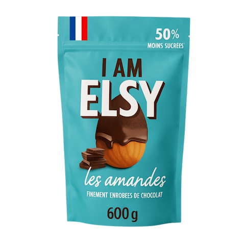 Amandes au chocolat au lait IG Bas