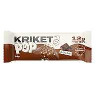 Knapperige Cacaoreep met Krekeleiwit 